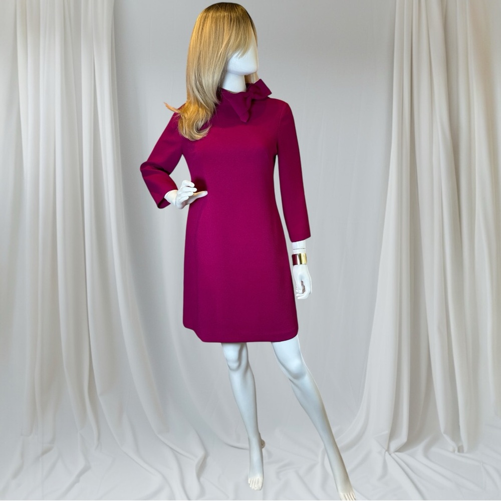 Eliza J Pink Cowl Neck A-Line Dress - Picture 1 of 9